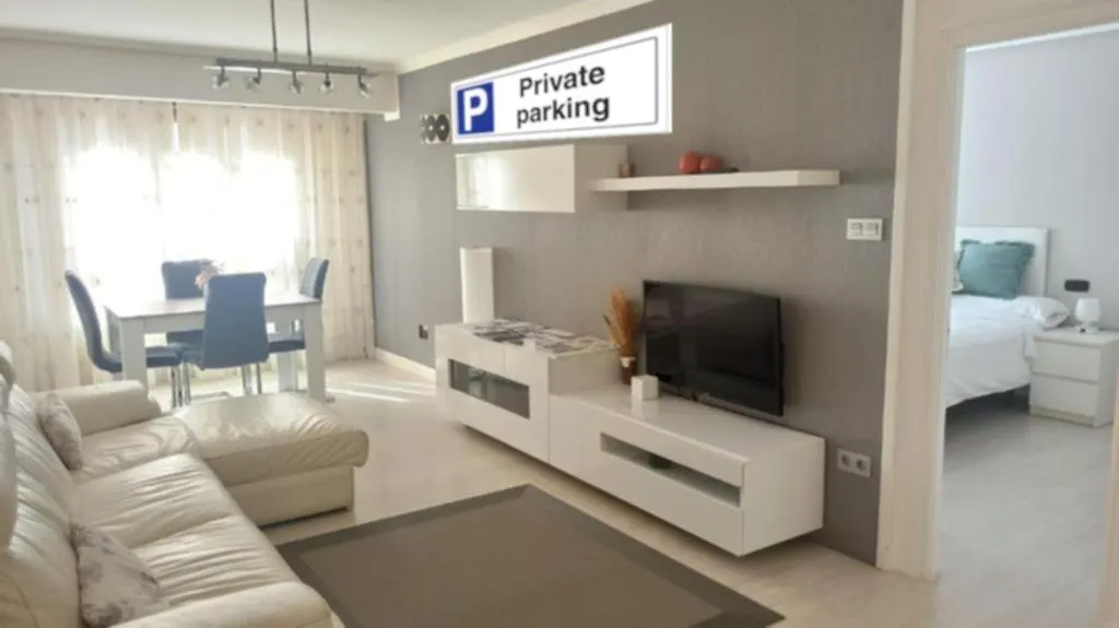 Apartamento Ohana, Apartamento-Parking Privado Gratis-Centrico-Wifi-Ascensor-Sin Cuestas-82M2 Bermeo